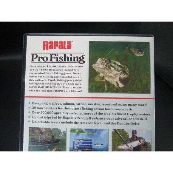 Rapala Pro Fishing (PS2, Playstation 2, 2004) w/ Manual Complete CIB - Picture 5 of 10